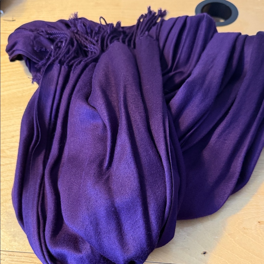 Elegant Purple Scarf